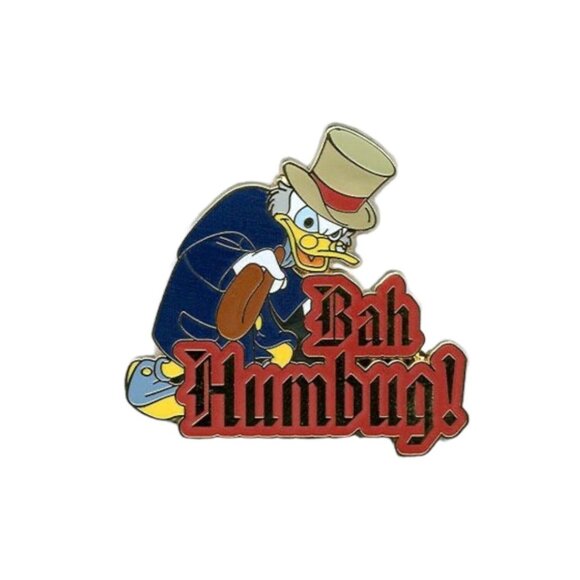 Disney Parks Scrooge McDuck Bah Humbug Pin - Picture 2 of 4